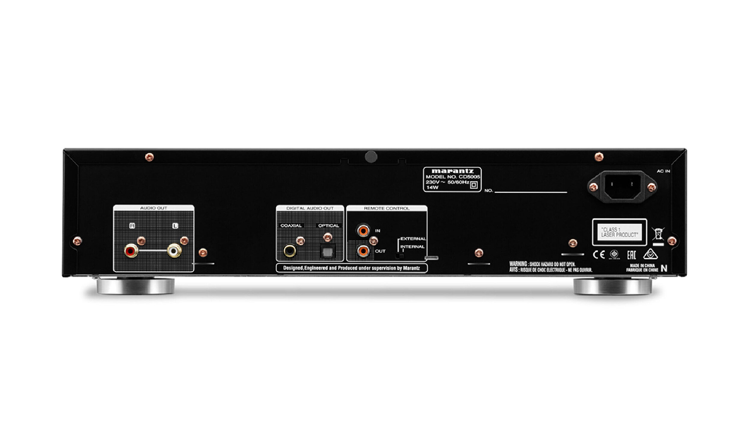 mặt sau Đầu Marantz CD5005