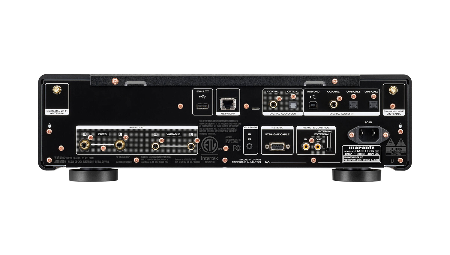 mặt sau Đầu SACD/CD Marantz SACD 30N