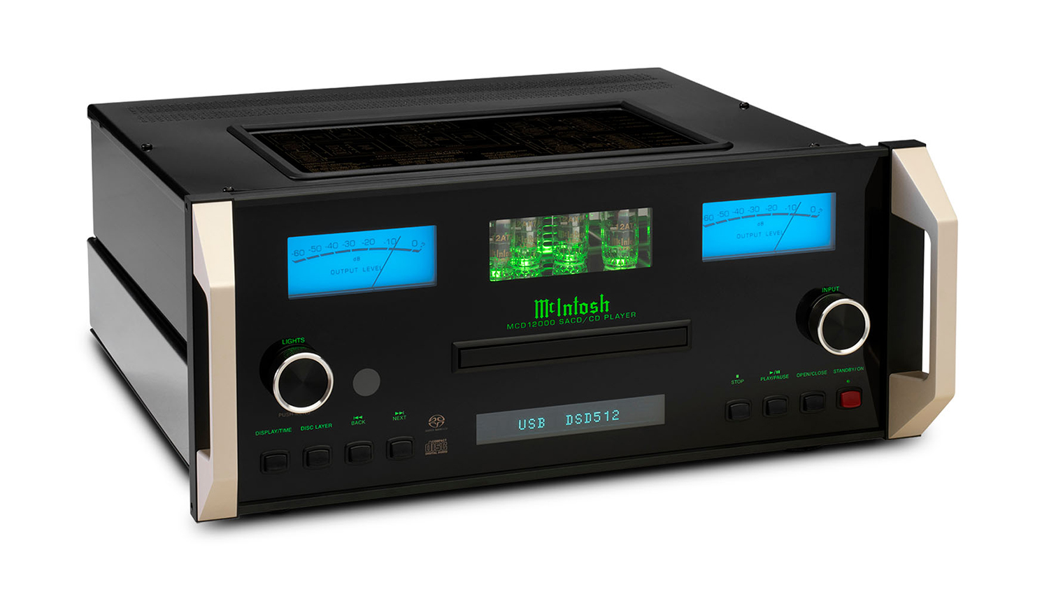 mặt trước Đầu CD/SACD McIntosh MCD12000