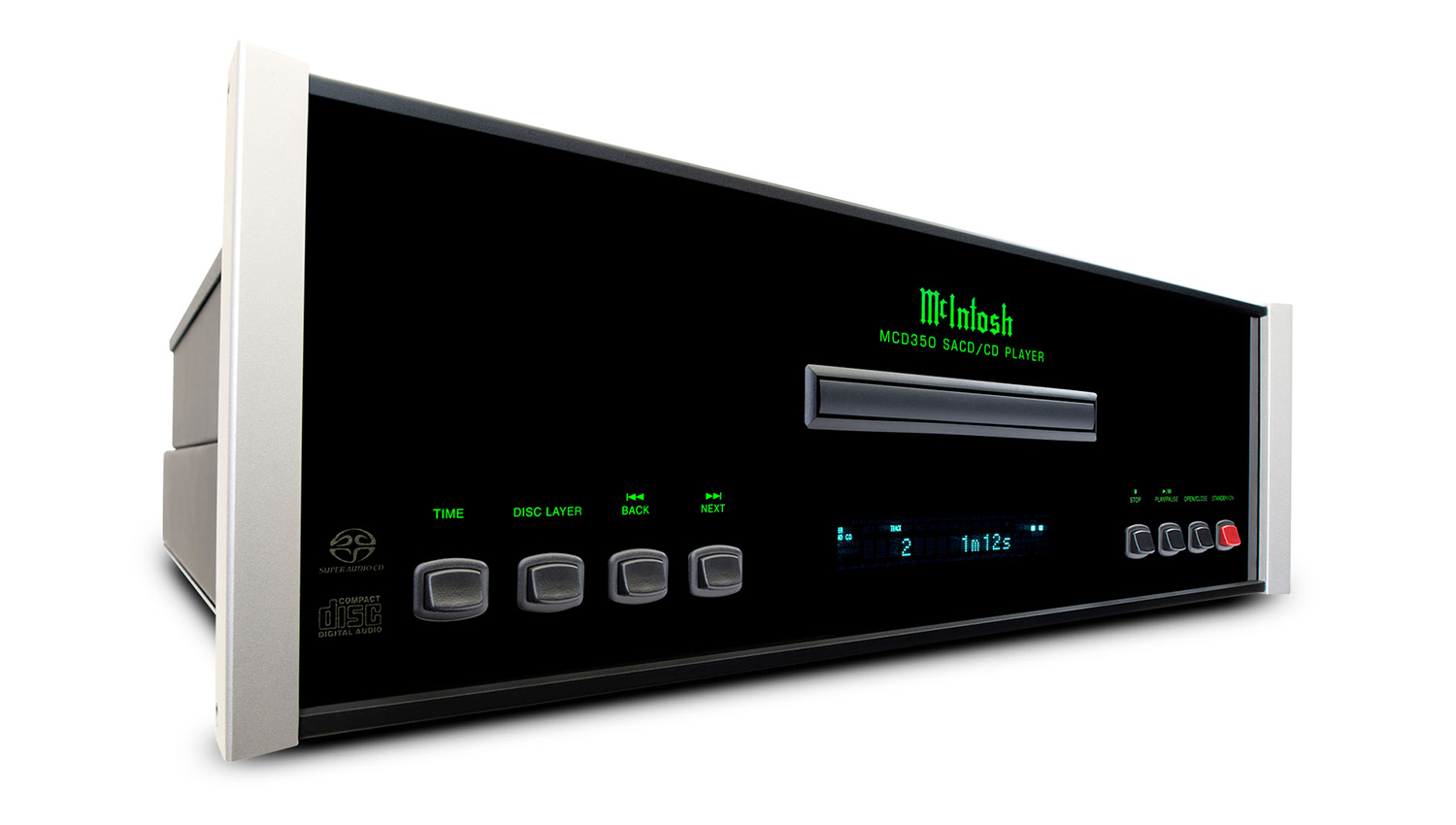 mặt nghiêng Đầu SACD/CD McIntosh MCD350