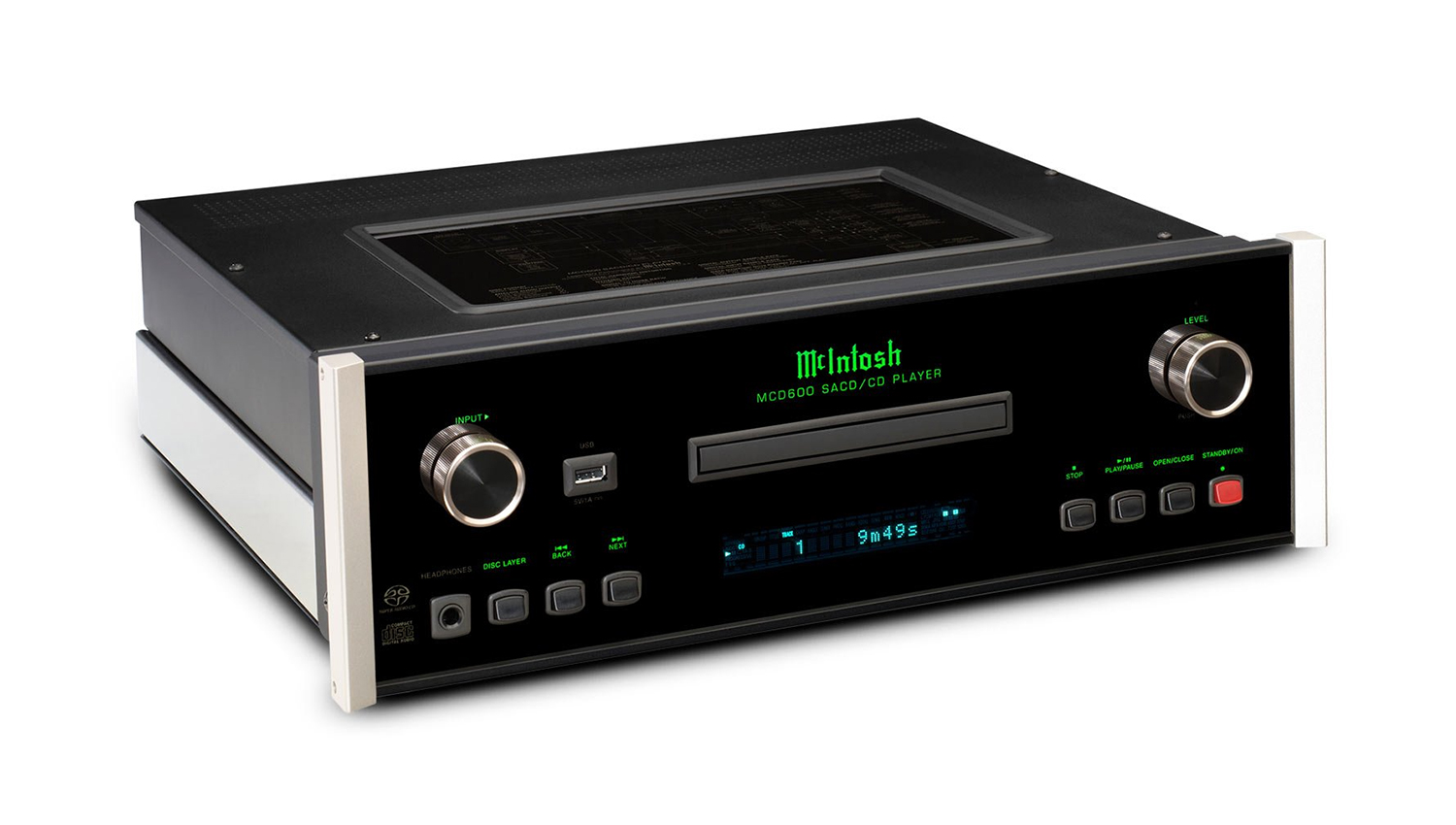 mặt trước Đầu SACD/CD McIntosh MCD600
