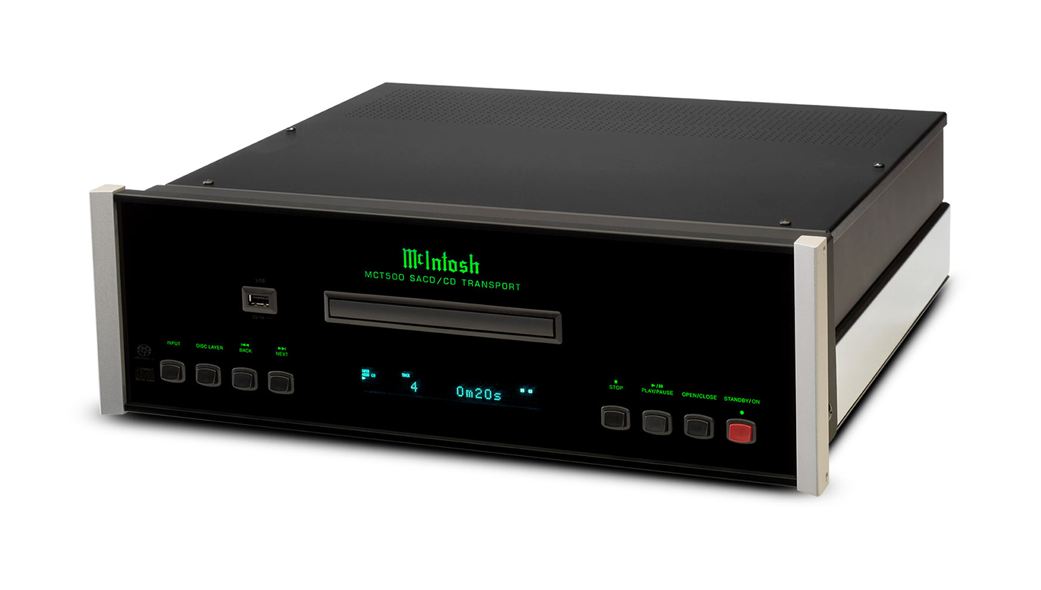 mặt trước Đầu SACD/CD McIntosh MCT500