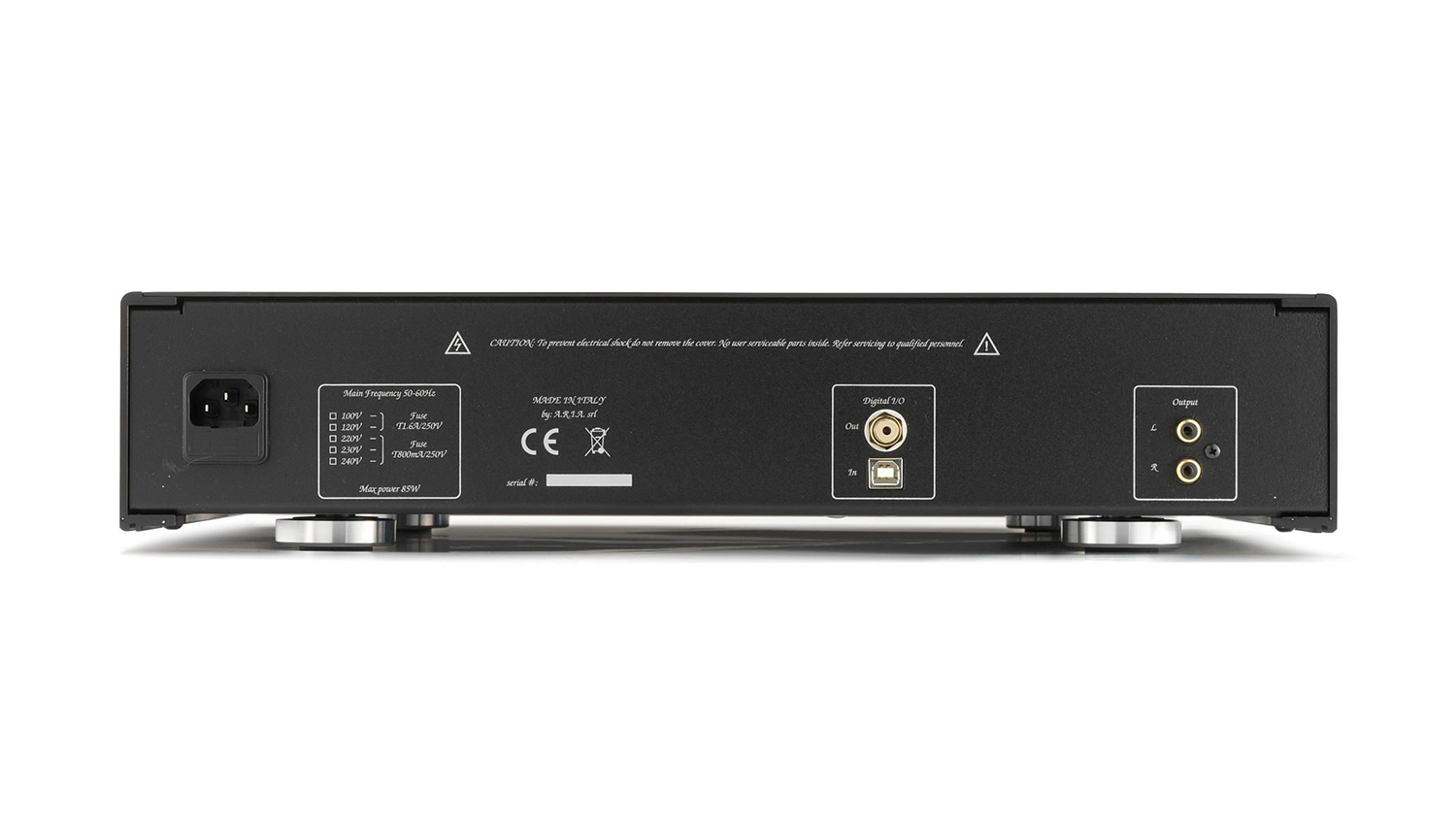 mặt sau Đầu Unison Research Unico CD Primo