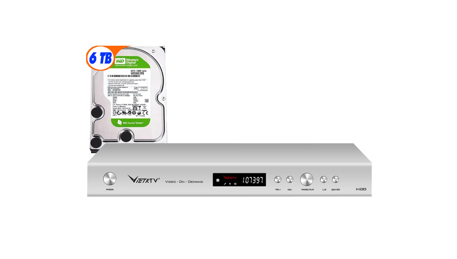 Đầu VietKTV HD Pro 6TB