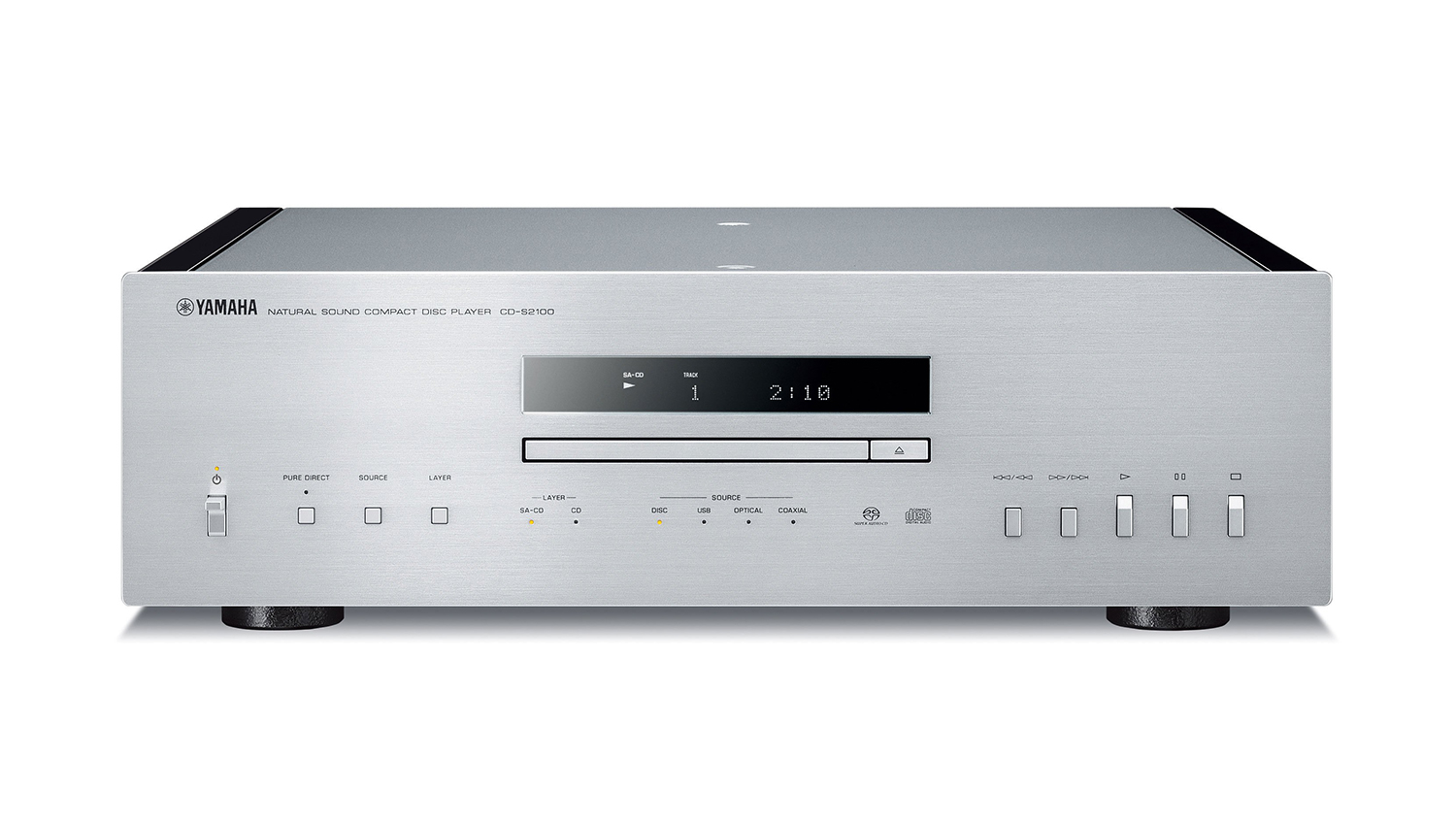 Đầu Yamaha CD-S2100 màu bạc