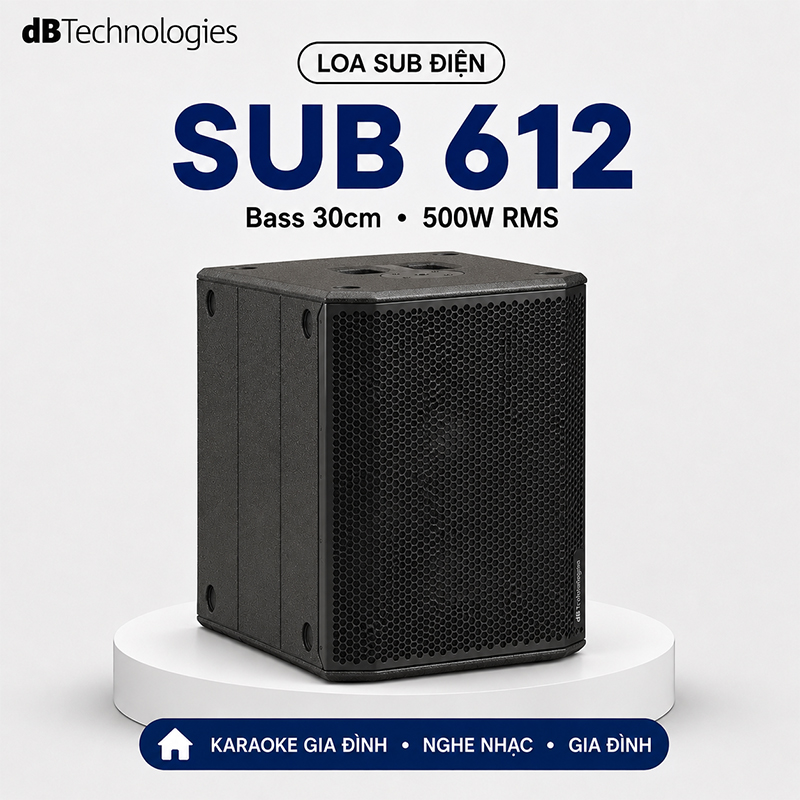 Loa sub điện dBTechnologies Sub 612