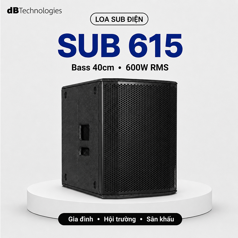 Loa sub điện dBTechnologies Sub 615