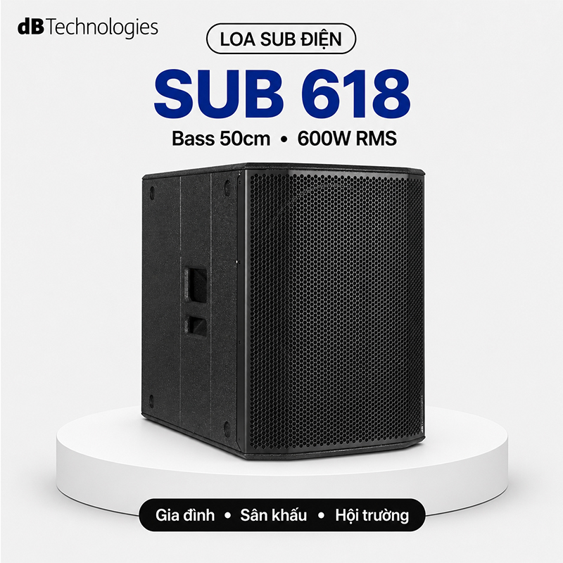 Loa sub điện dBTechnologies SUB618