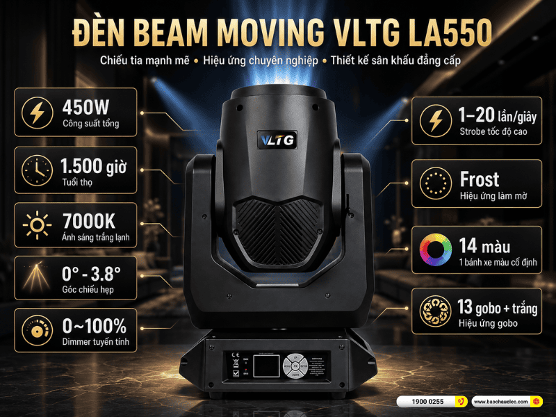 Đ&egrave;n Beam Moving VLTG LA550