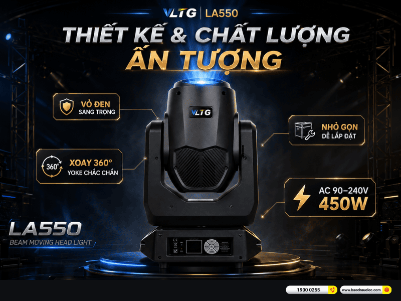 Đ&egrave;n Beam Moving VLTG LA550