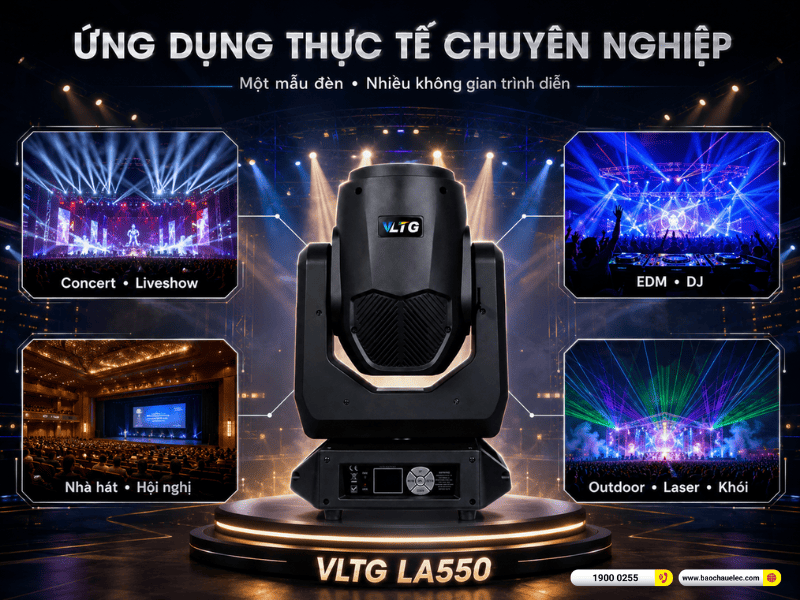 Đ&egrave;n Beam Moving VLTG LA550