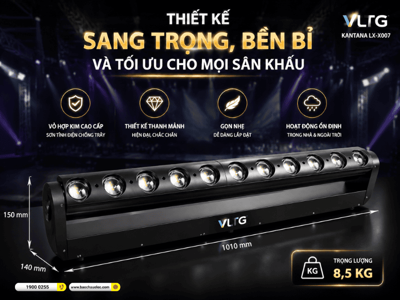 Đ&egrave;n LED m&agrave;nh VLTG Kantana LX-X007