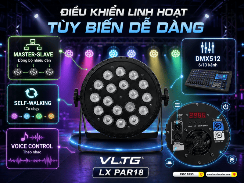 Đèn Par Led VLTG LX Par18