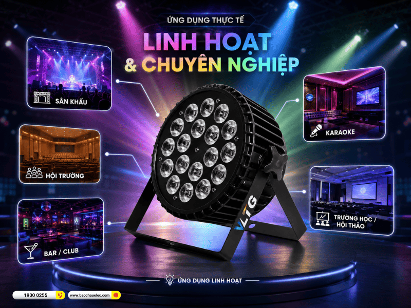 Đèn Par Led VLTG LX Par18