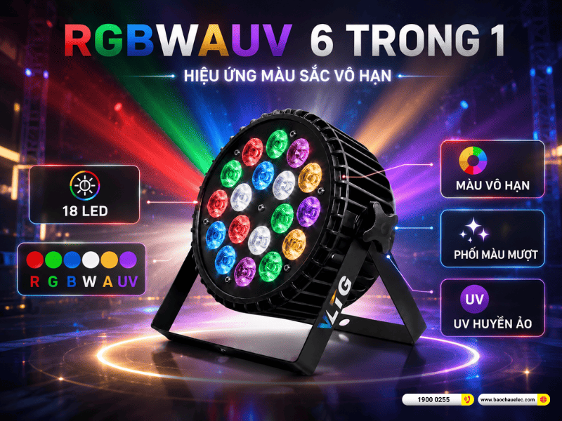 Đèn Par Led VLTG LX Par18