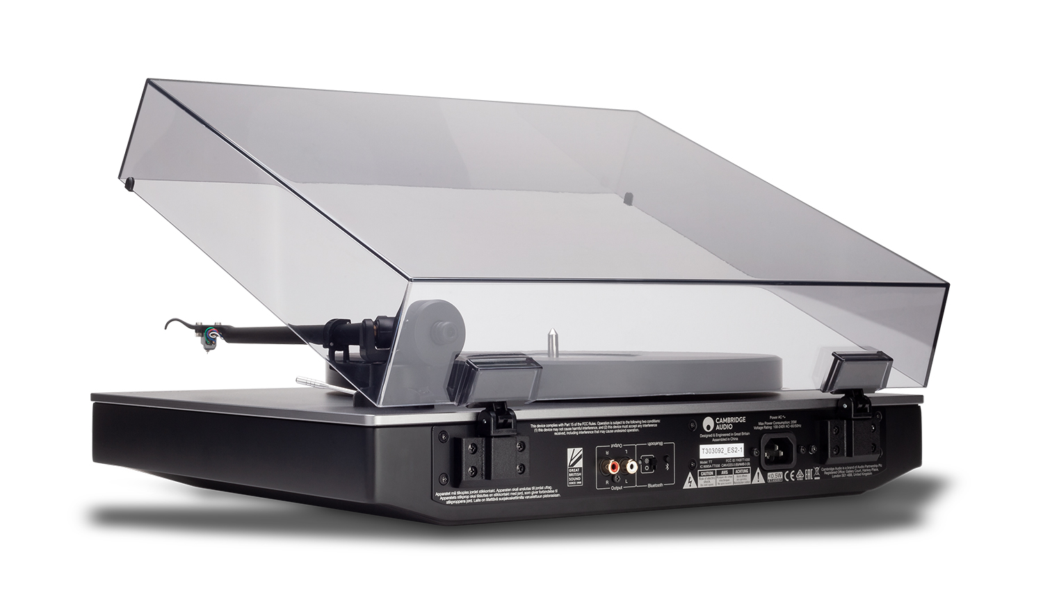 mặt sau đầu đĩa than Cambridge Audio Alva TT