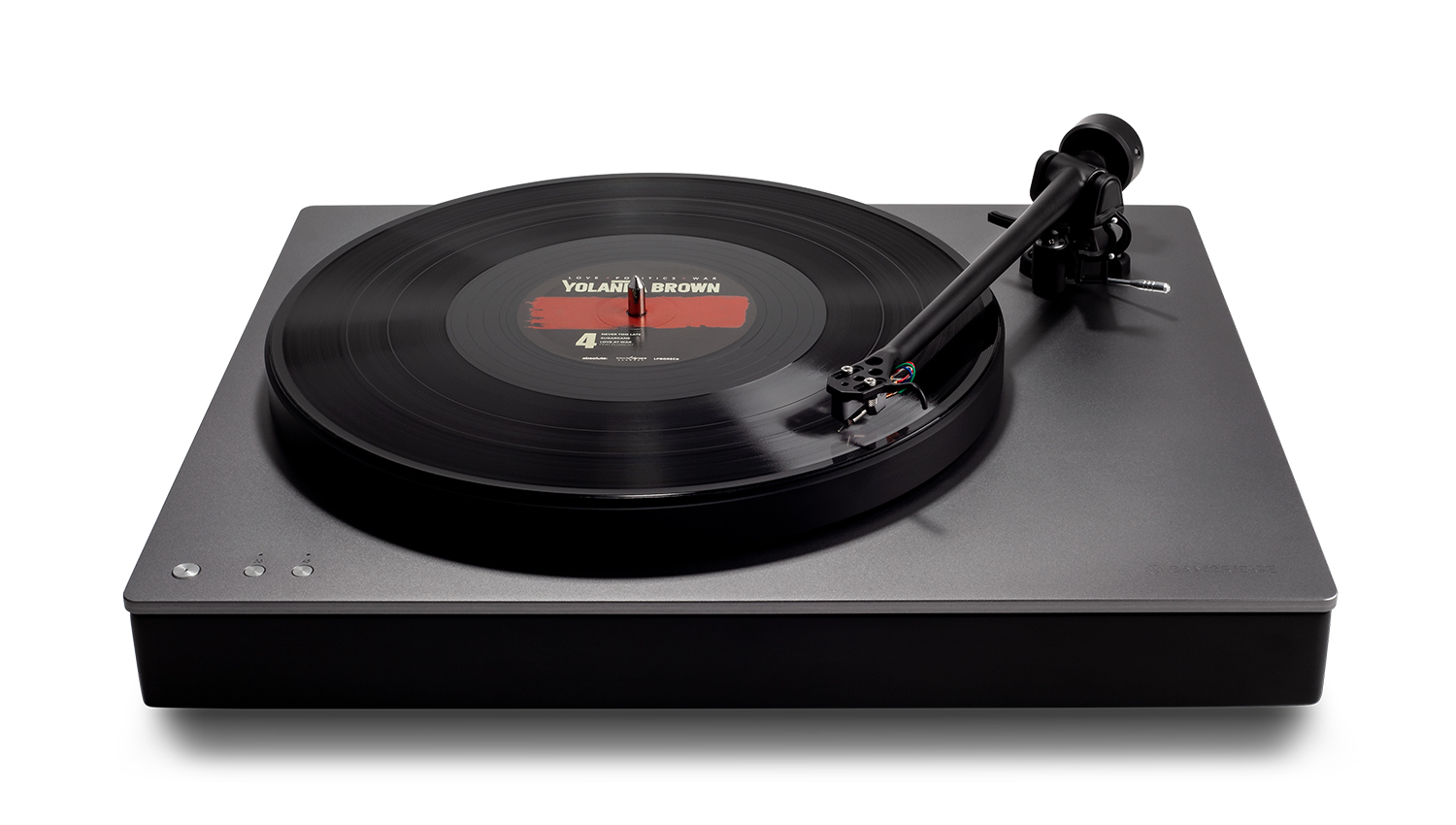 mặt trên đầu đĩa than Cambridge Audio Alva TT