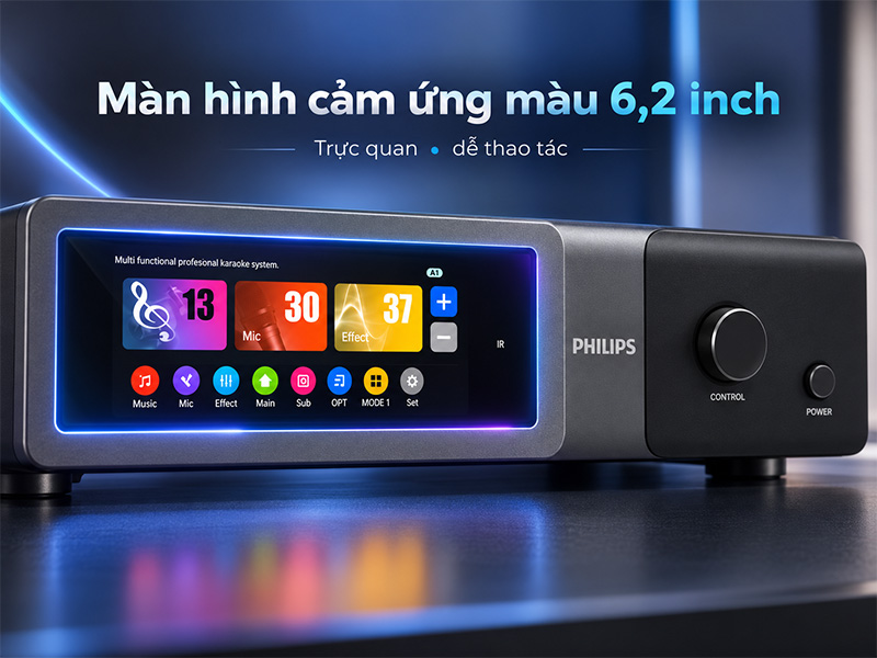 Digital Karaoke Power Amplifier Philips CSS2662/70/750W