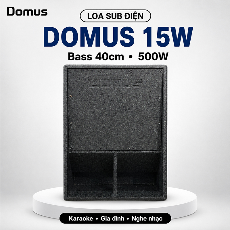 Loa Sub điện Domus 15W