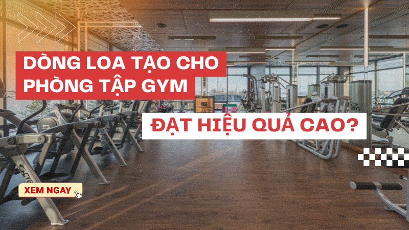 Dòng Loa Nào Tạo Cho Phòng Tập Gym Đạt Hiệu Quả Cao?