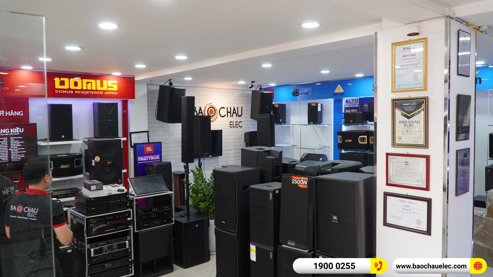 Giới thiệu Showroom &Acirc;m Thanh Bảo Ch&acirc;u Elec H&agrave; Nội