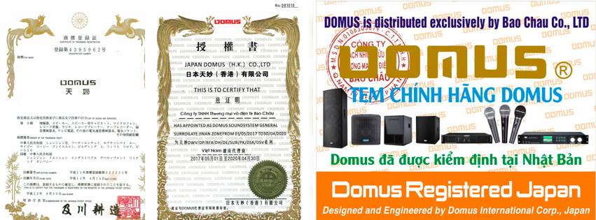 Bảo Ch&acirc;u Elec - Đại l&yacute; ph&acirc;n phối cấp 1 h&atilde;ng Domus tại Việt Nam