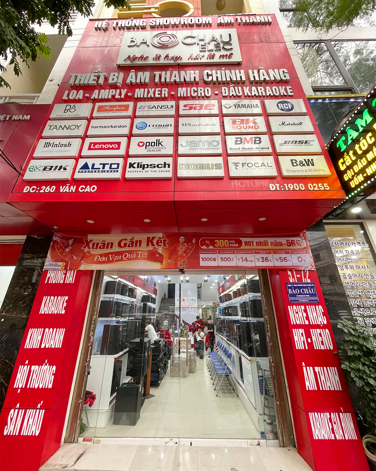 Giới thiệu Showroom &Acirc;m thanh Bảo Ch&acirc;u Elec Hải Ph&ograve;ng