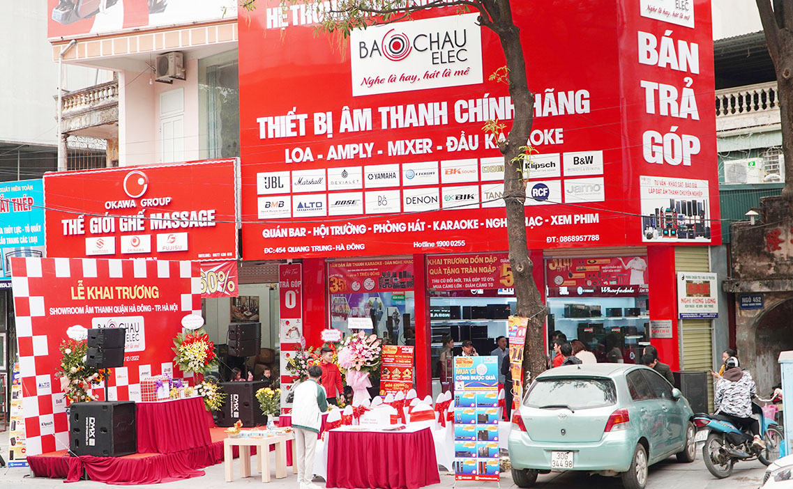 Giới thiệu Showroom Âm Thanh Bảo Châu Elec Hà Đông