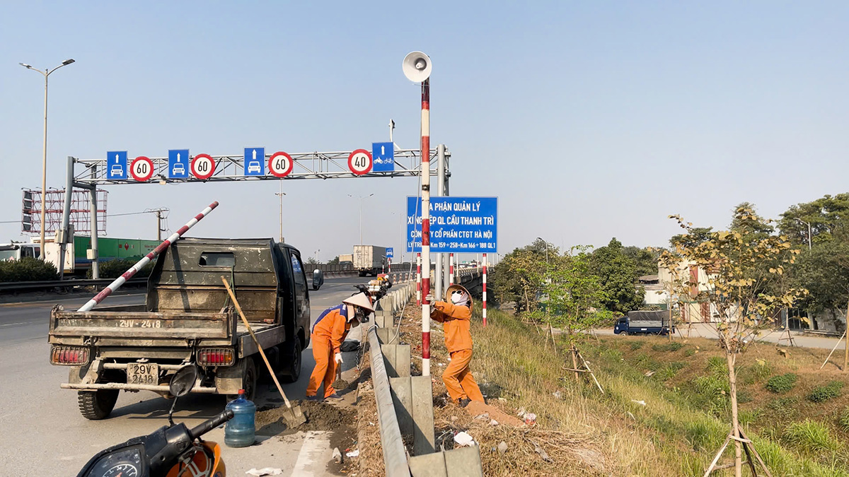 Lắp đặt hệ thống âm thanh thông báo ITC trị giá hơn 21tr cho cầu Thanh Trì tại Hà Nội