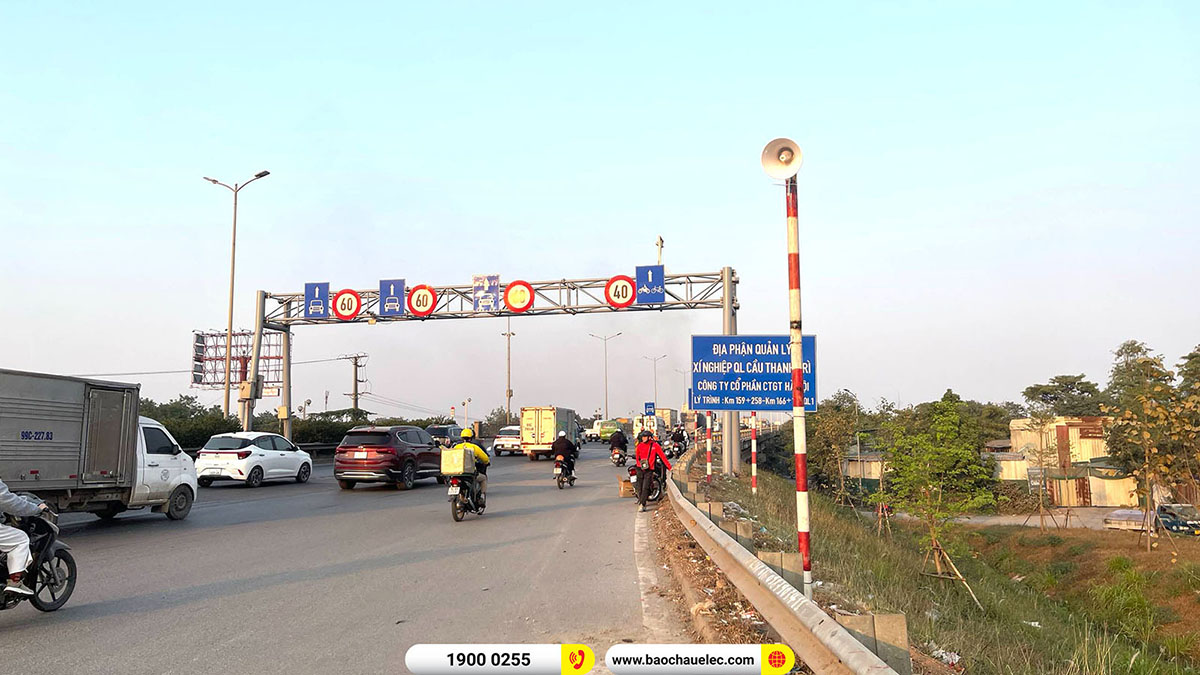 Lắp đặt hệ thống âm thanh thông báo ITC trị giá hơn 21tr cho cầu Thanh Trì tại Hà Nội