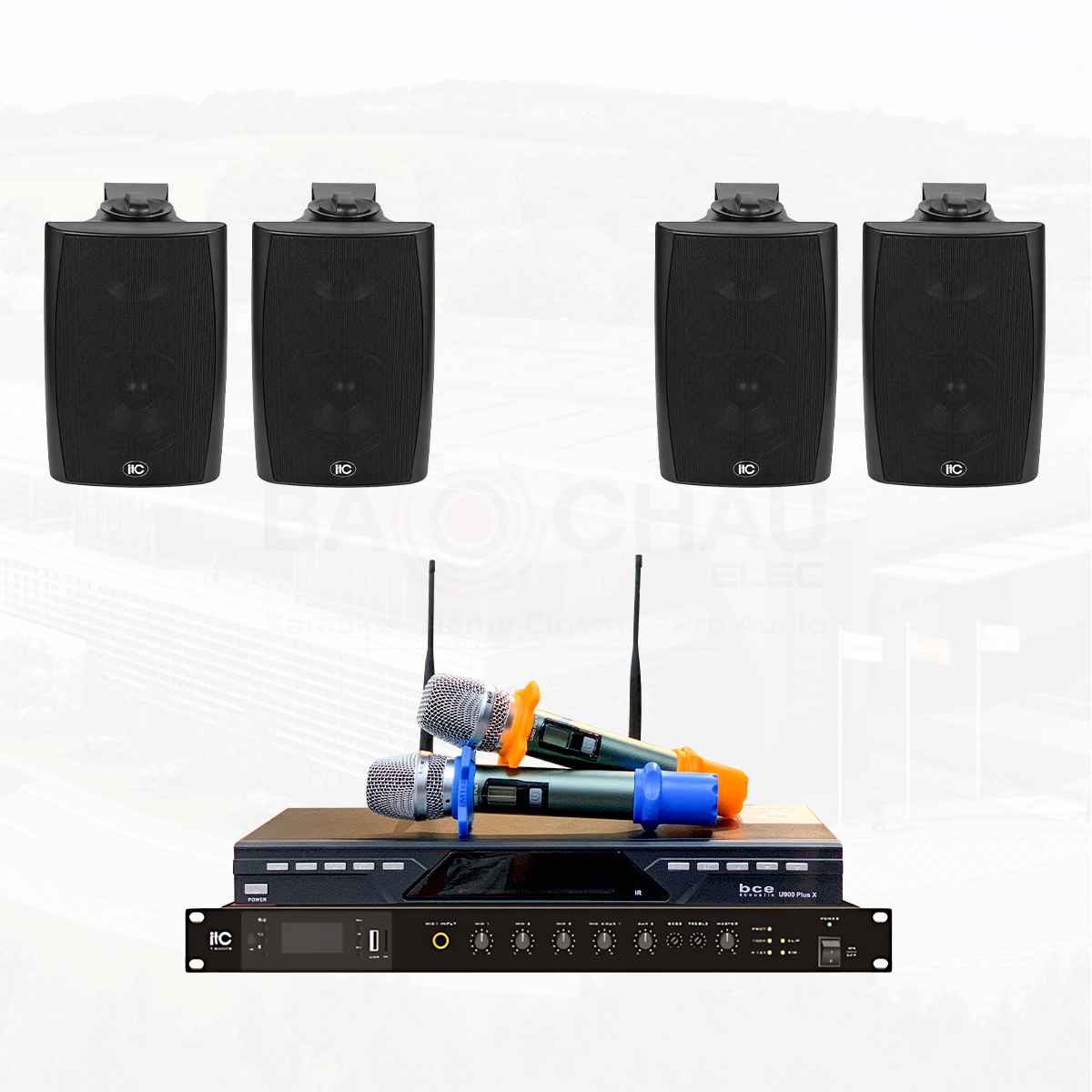 Hệ thống âm thanh nhà xưởng, thông báo nhạc nền 02