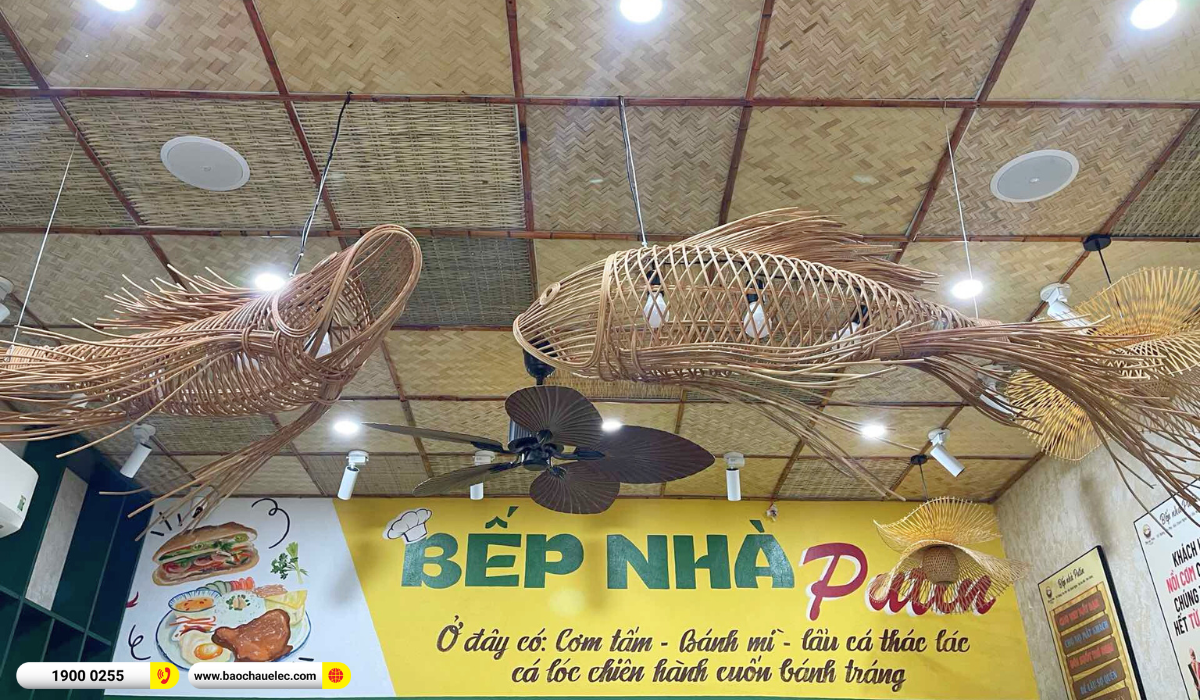 Lắp đặt hệ thống &acirc;m thanh nhạc nền ITC cho qu&aacute;n Bếp Nh&agrave; Putin tại B&igrave;nh Dươn