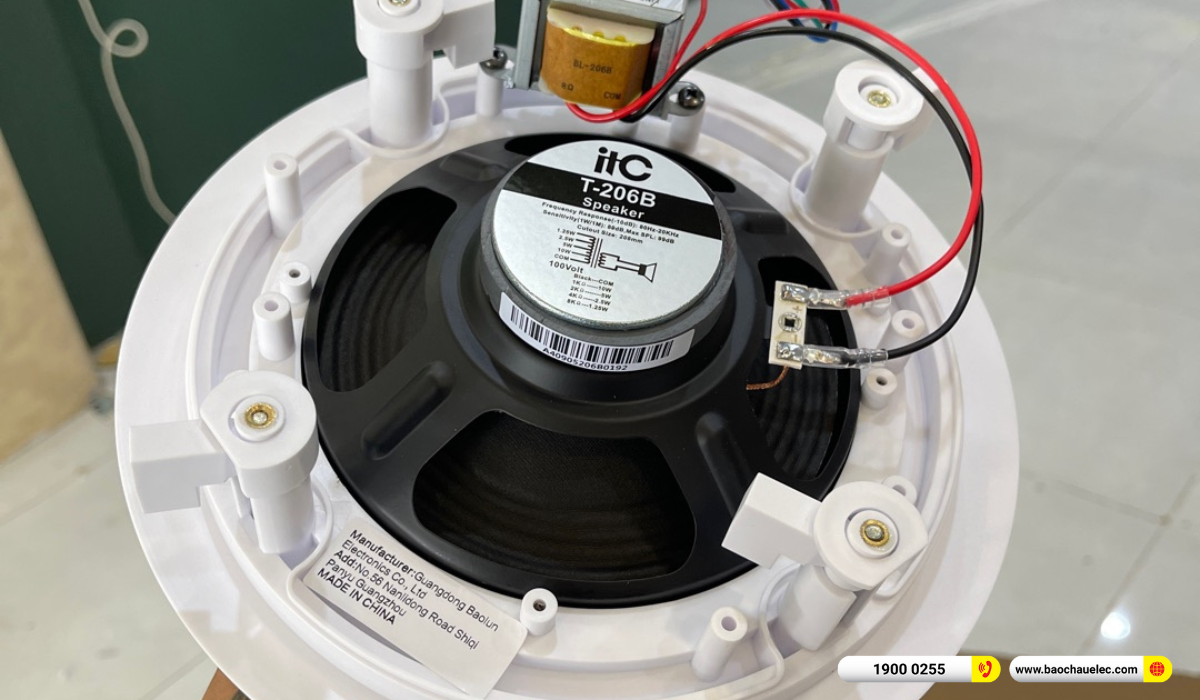 Lắp đặt hệ thống &acirc;m thanh nhạc nền ITC cho qu&aacute;n Bếp Nh&agrave; Putin tại B&igrave;nh Dươn