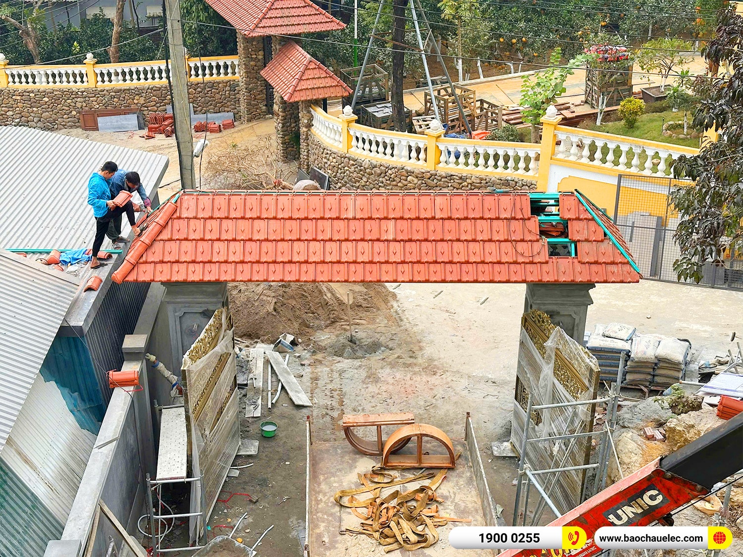 Lắp đặt hệ thống &acirc;m thanh nhạc nền, s&acirc;n vườn RCF cho Biệt thự tại Ba V&igrave; &ndash; H&agrave; Nội