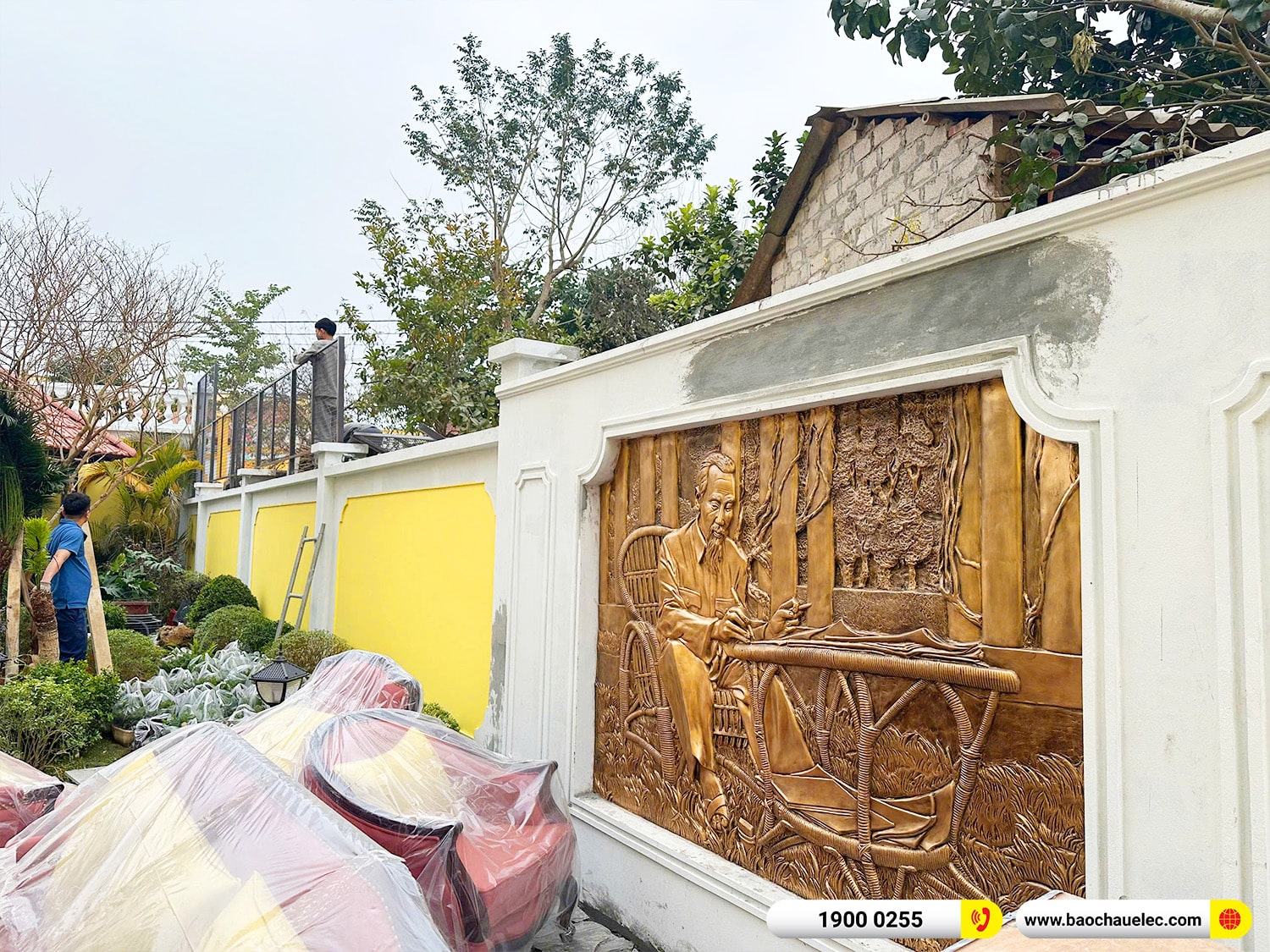 Lắp đặt hệ thống &acirc;m thanh nhạc nền, s&acirc;n vườn RCF cho Biệt thự tại Ba V&igrave; &ndash; H&agrave; Nội 