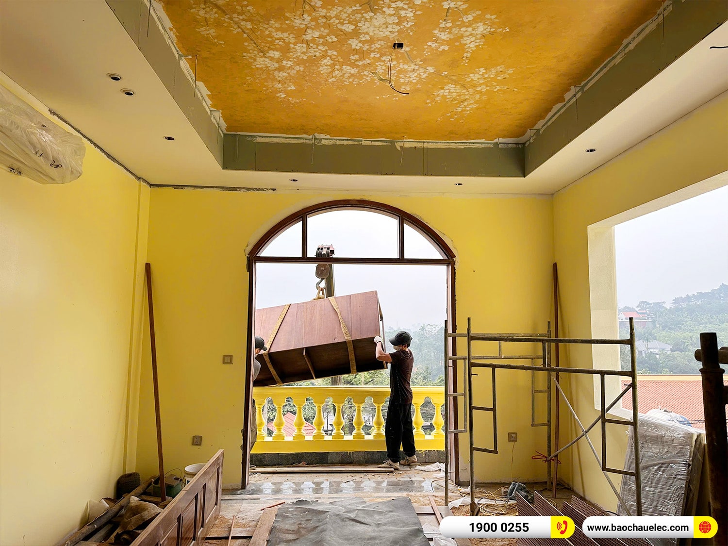 Lắp đặt hệ thống &acirc;m thanh nhạc nền, s&acirc;n vườn RCF cho Biệt thự tại Ba V&igrave; &ndash; H&agrave; Nội