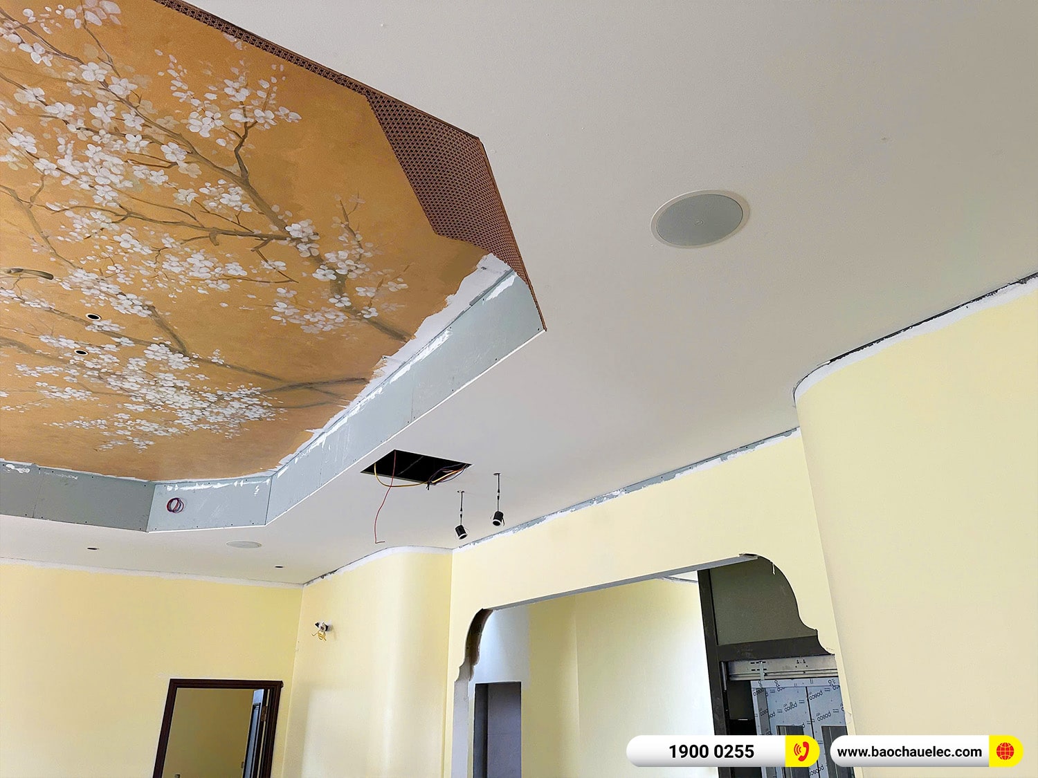 Lắp đặt hệ thống &acirc;m thanh nhạc nền, s&acirc;n vườn RCF cho Biệt thự tại Ba V&igrave; &ndash; H&agrave; Nội