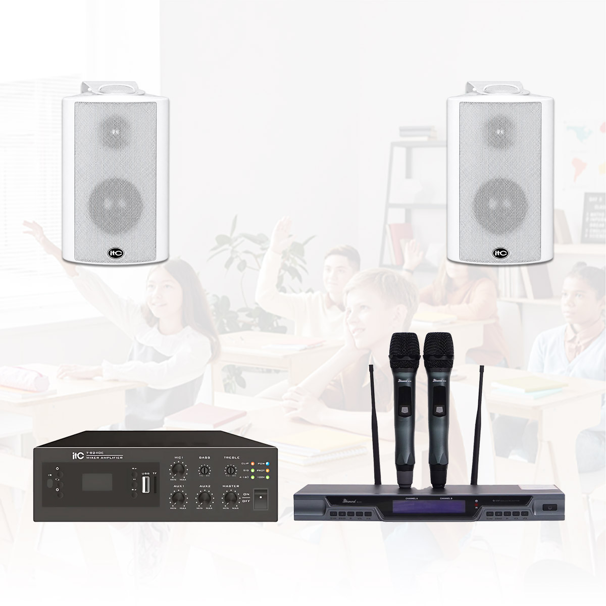 Hệ thống âm thanh phòng học, lớp học ITC 03
