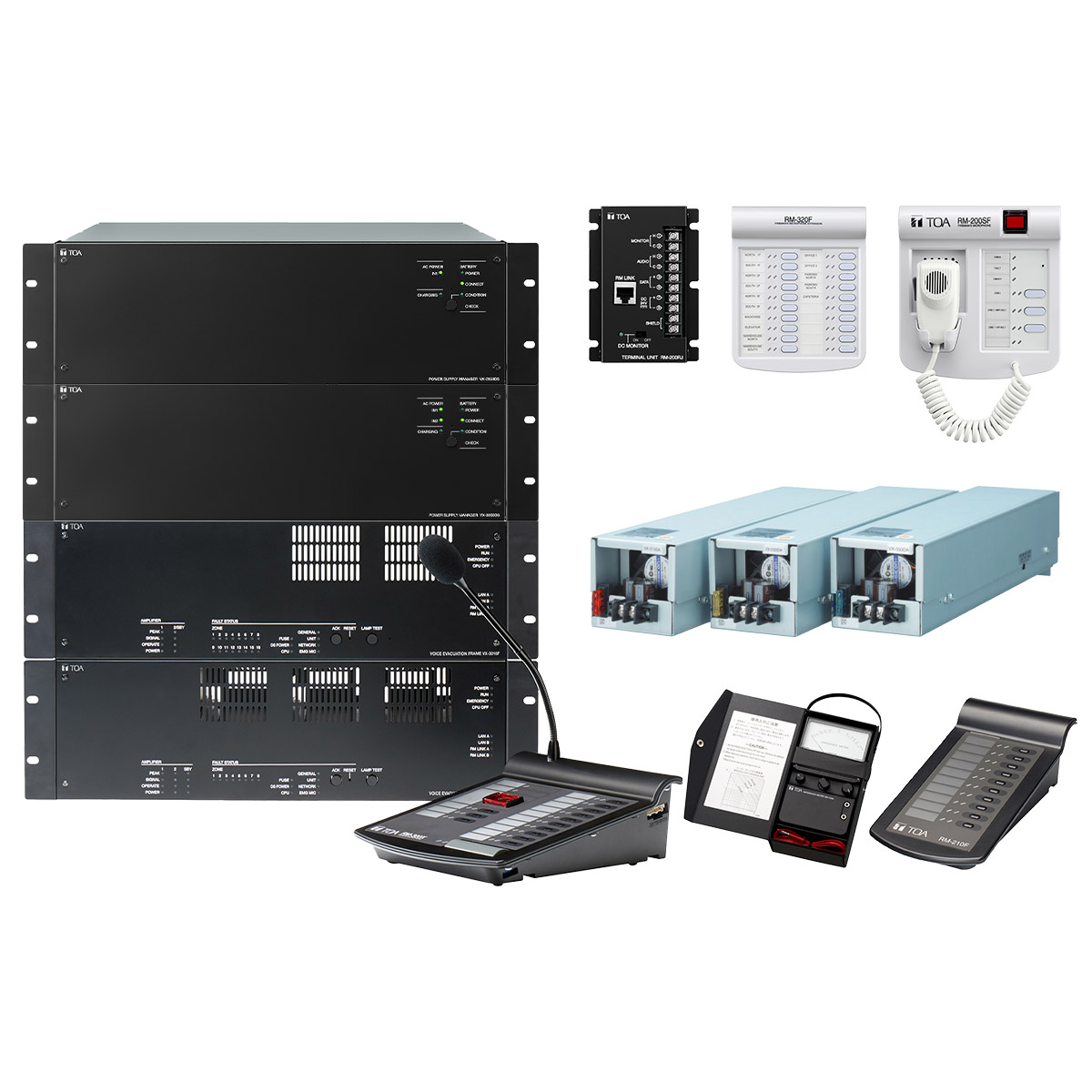 Hệ thống âm thanh thông báo TOA VX-3000