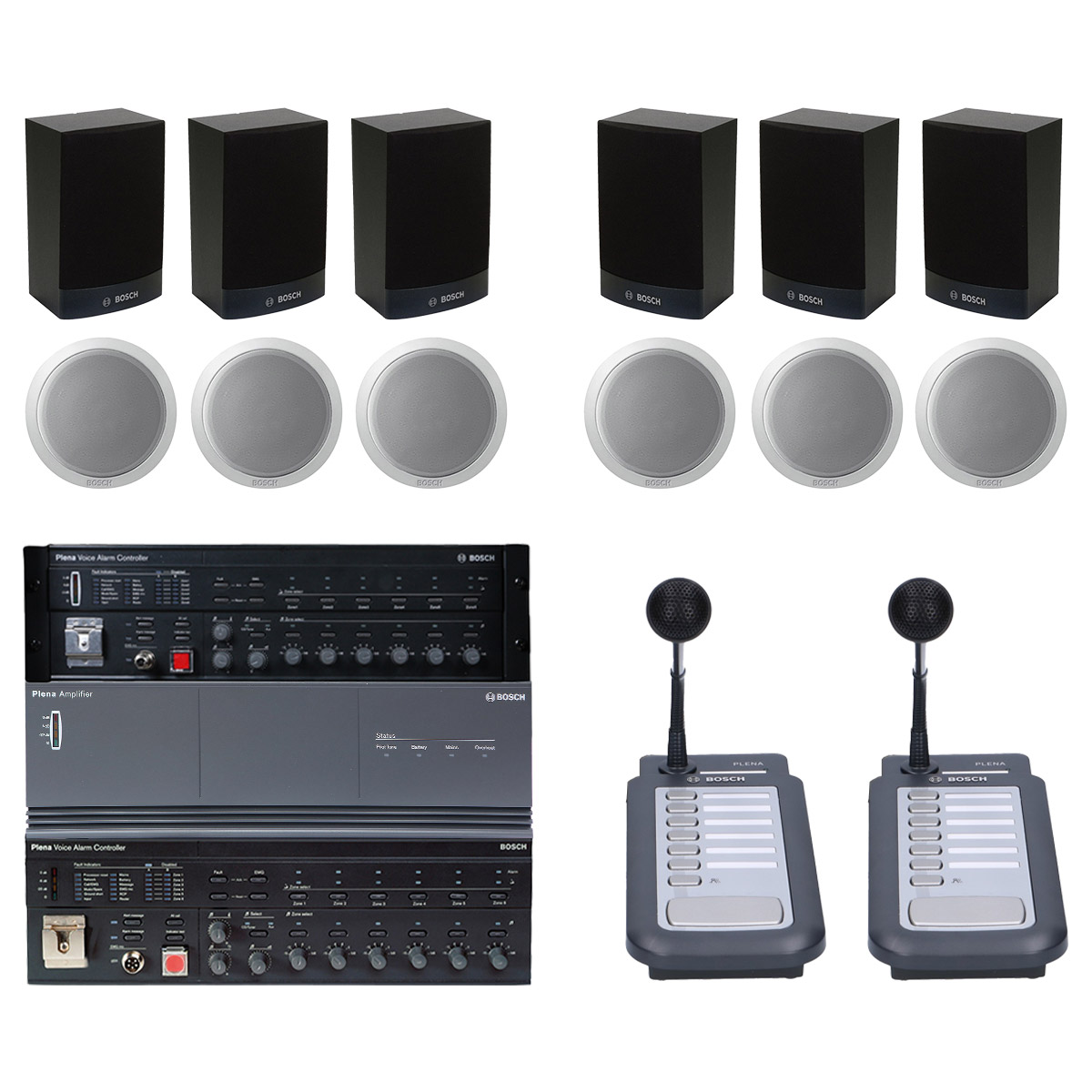 hệ thống thông báo tòa nhà Bosch Plena VAS