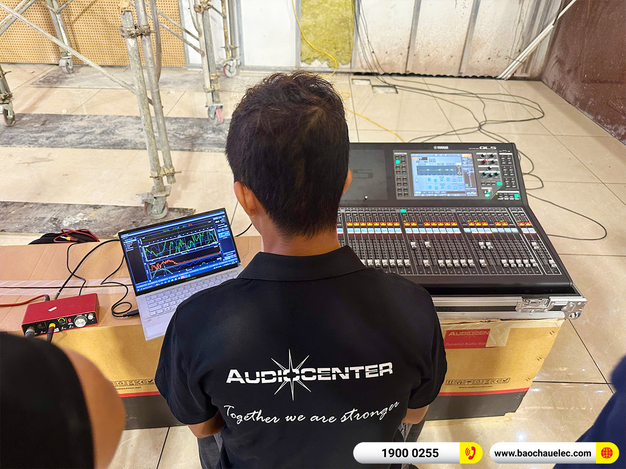 Hệ thống Line Array Audiocenter Avanda 210A hơn 1 tỷ cho Ch&ugrave;a Khai Nguy&ecirc;n tại H&agrave; Nội 