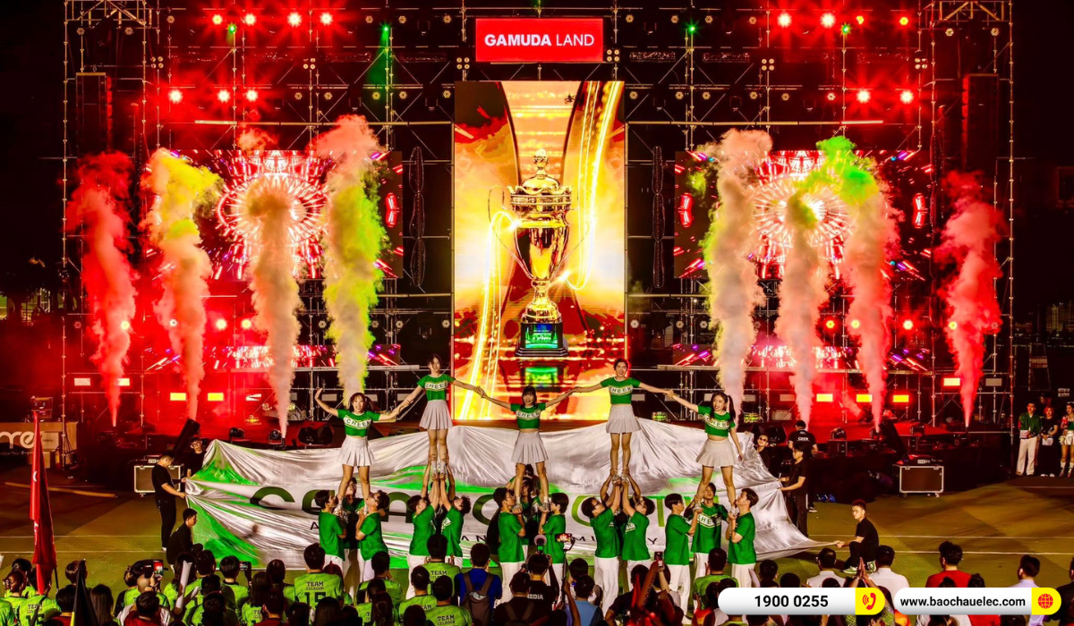 Lắp đặt hệ thống line Array dBTchnologies Vio L1610 cho sự kiện Celadon City By Gamuda Land