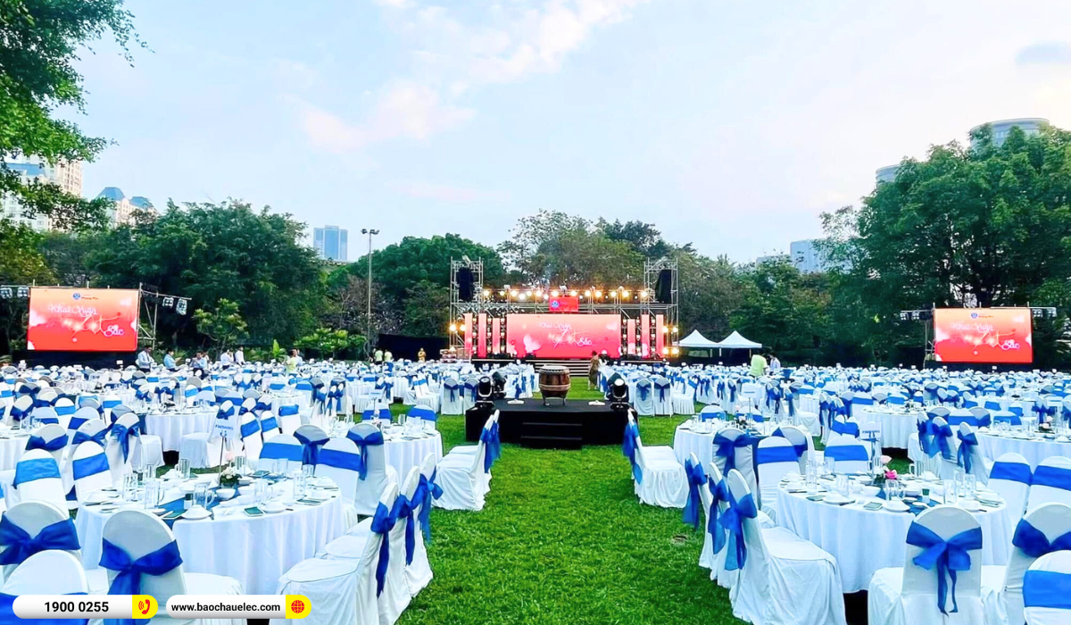 Hệ thống line Array dBTchnologies Vio L1610 cho sự kiện Khai Xu&acirc;n Dệt Sắc tại C&ocirc;ng ty Dệt May Coats Phong Ph&uacute;