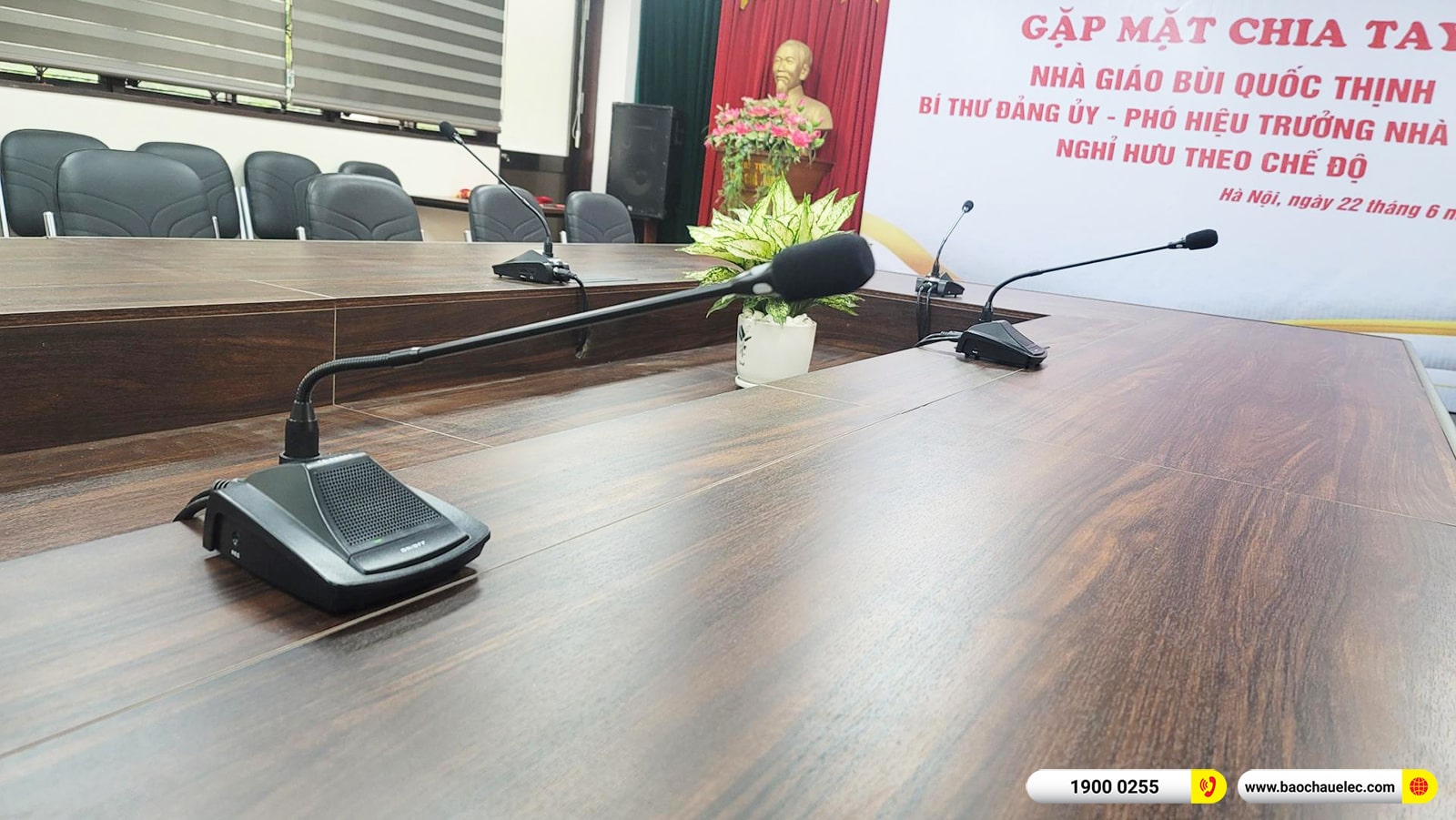 d&agrave;n &acirc;m thanh hội trường cho Trường CĐ Giao th&ocirc;ng Vận tải TW1 tại H&agrave; Nội