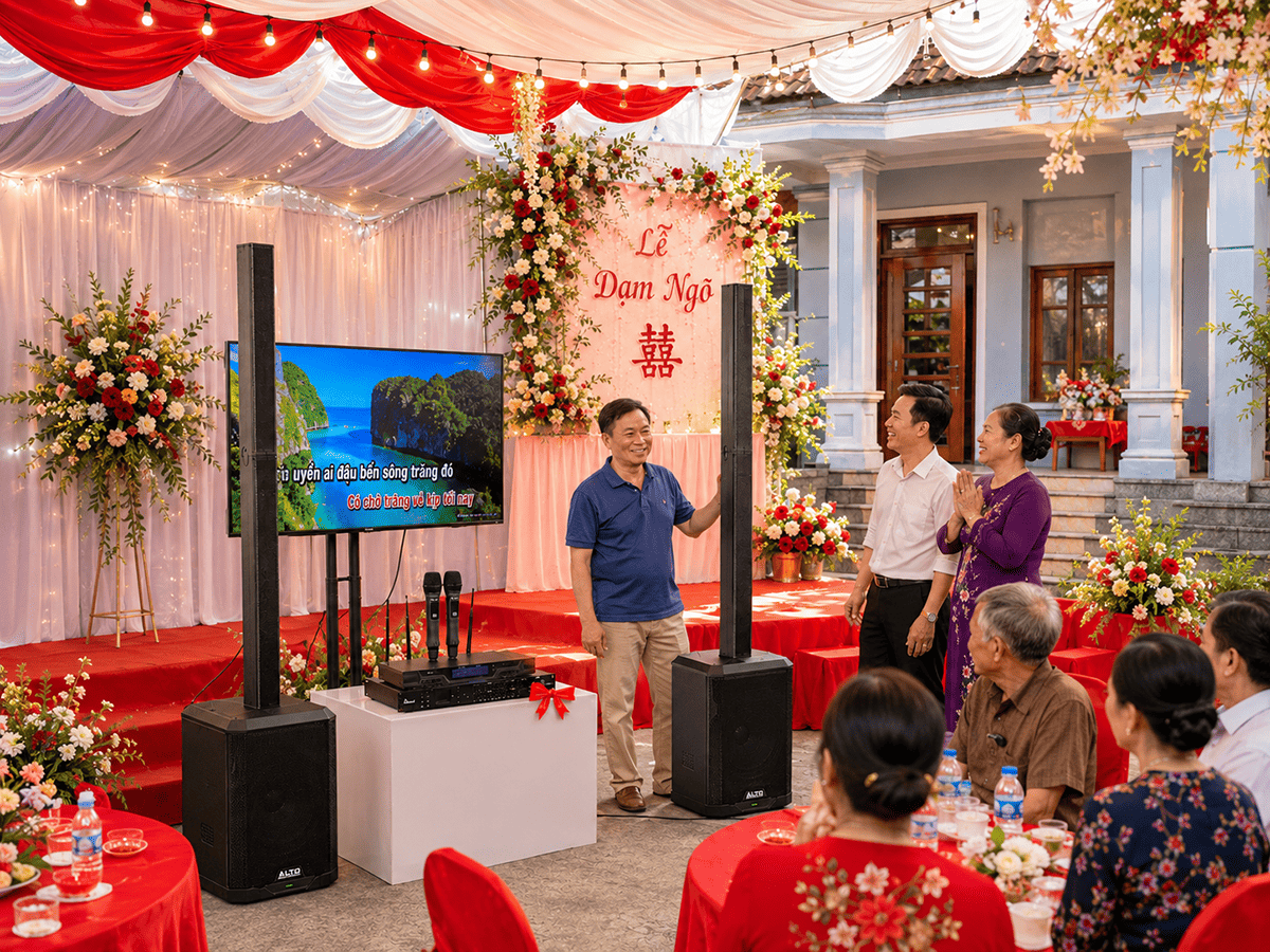 Hối hận khi mua d&agrave;n karaoke liền c&ocirc;ng suất 