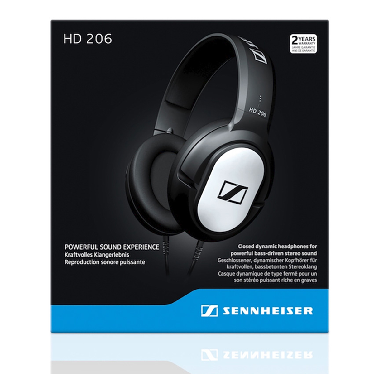 Full hộp Tai Nghe Sennheiser HD 206