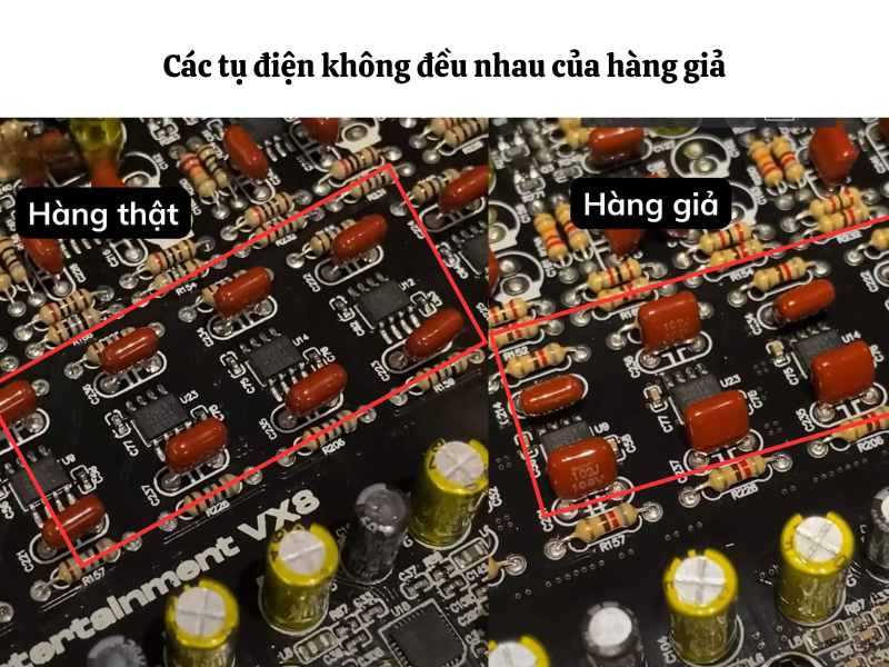 Hướng dẫn ph&acirc;n biệt thật giả vang số JBL VX8