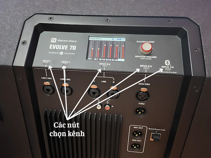 Hướng dẫn sử dụng Loa Electro voice Evolve 70 từ A đến Z!
