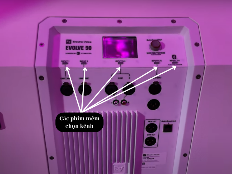 Hướng dẫn sử dụng Loa Electro voice Evolve 90 Chi Tiết Nhất