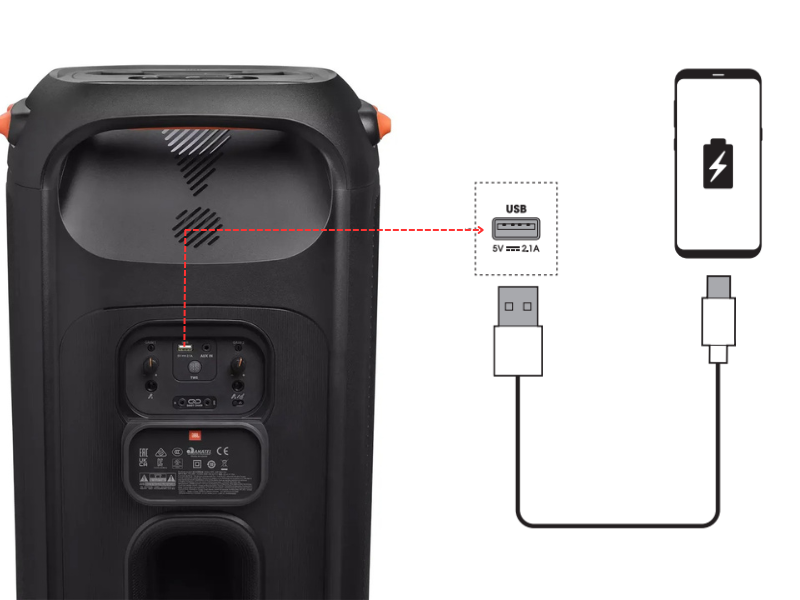 Hướng dẫn sử dụng loa JBL PartyBox 710 Chi Tiết A-Z
